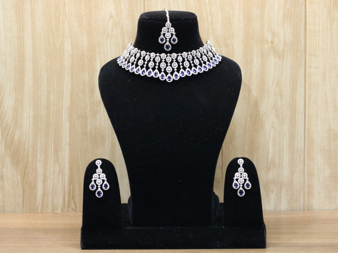 Iman AD Necklace Set - AJEH Jewellery