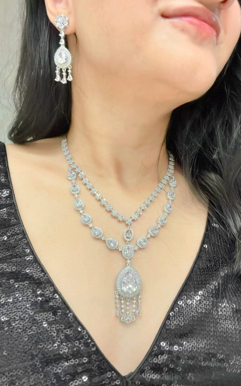 Nagma AD Necklace Set