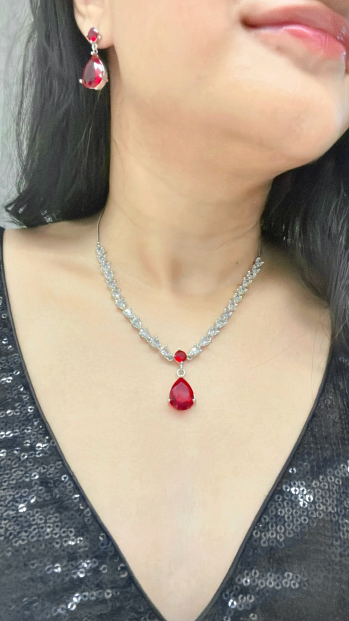 Nayla AD Necklace Set