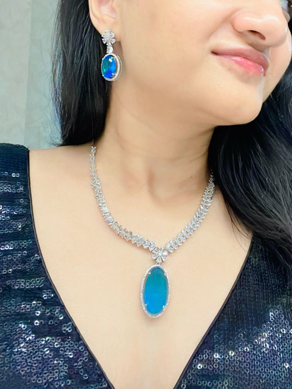 Zahra AD Necklace Set
