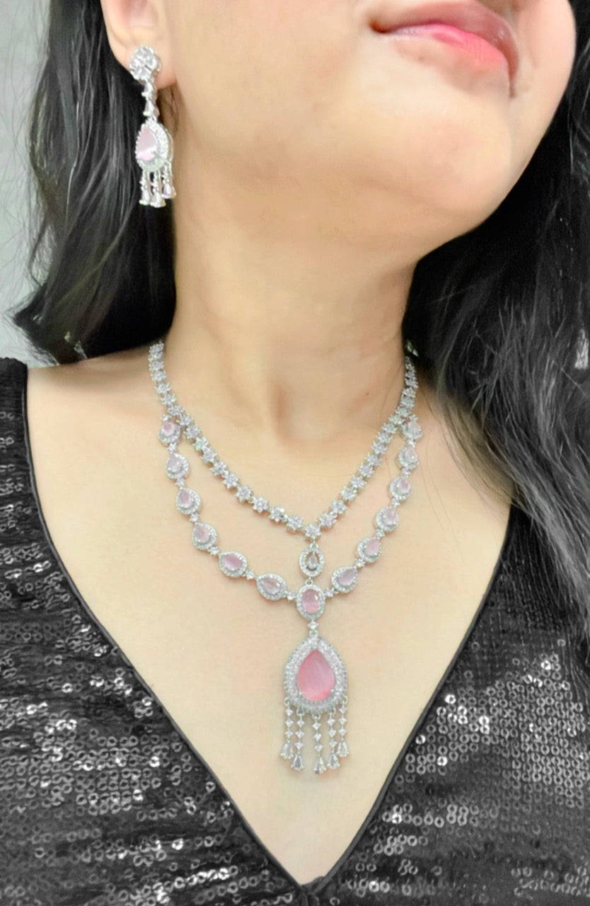 Nagma AD Necklace Set