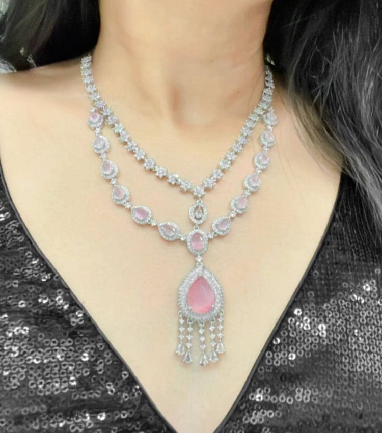 Nagma AD Necklace Set