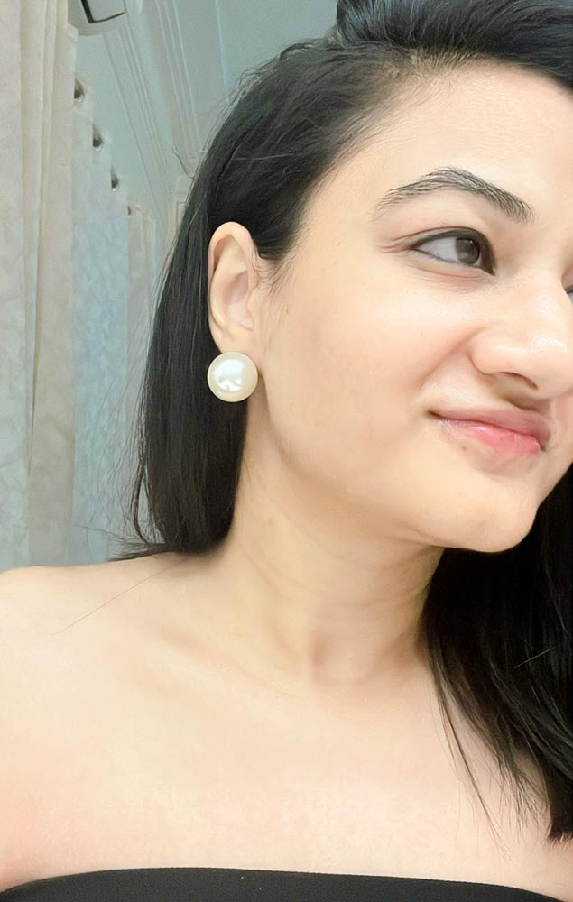 Alorah Pearl Earrings - AJEH Jewellery