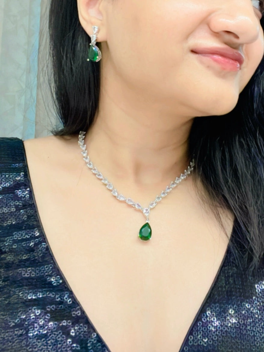 Rubab AD Necklace Set