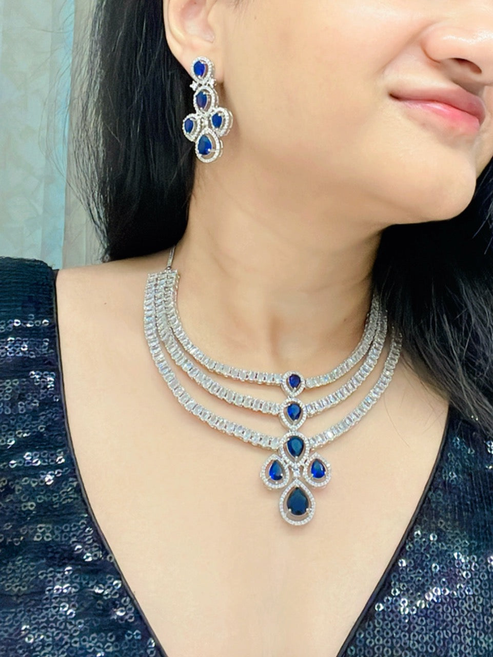 Haniya AD Necklace Set