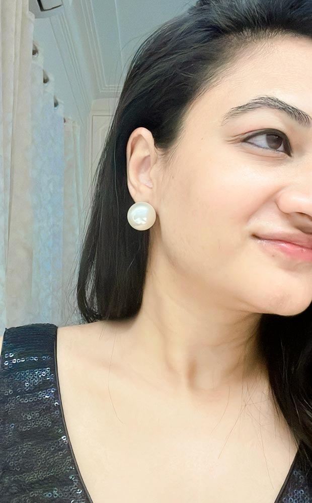 Alorah Pearl Earrings - AJEH Jewellery