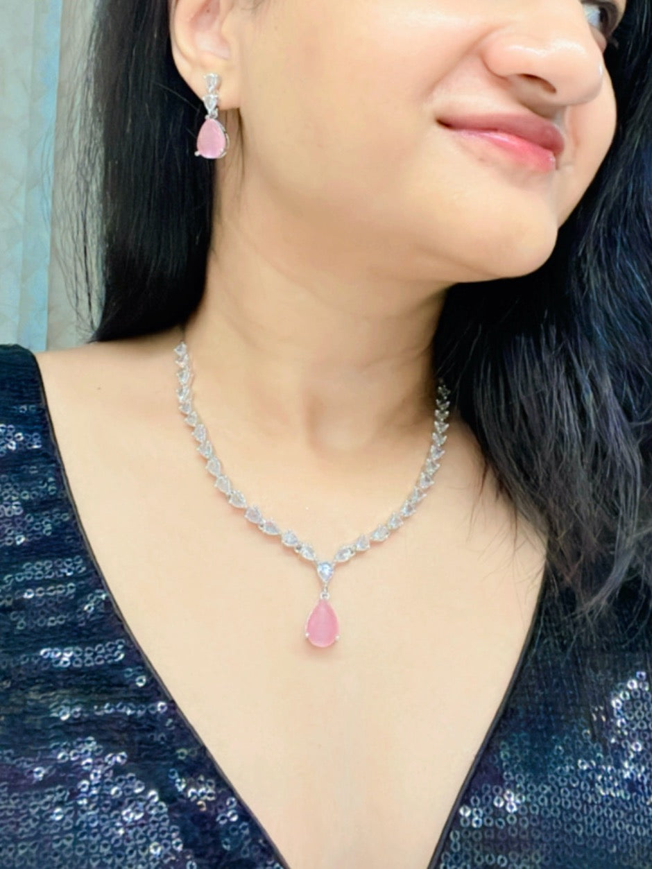 Rubab AD Necklace Set