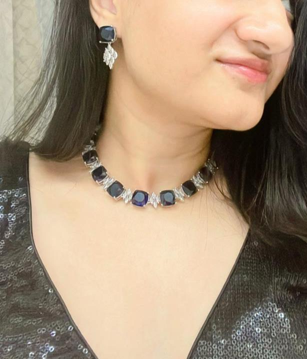 Ashirah AD Necklace Set - AJEH Jewellery