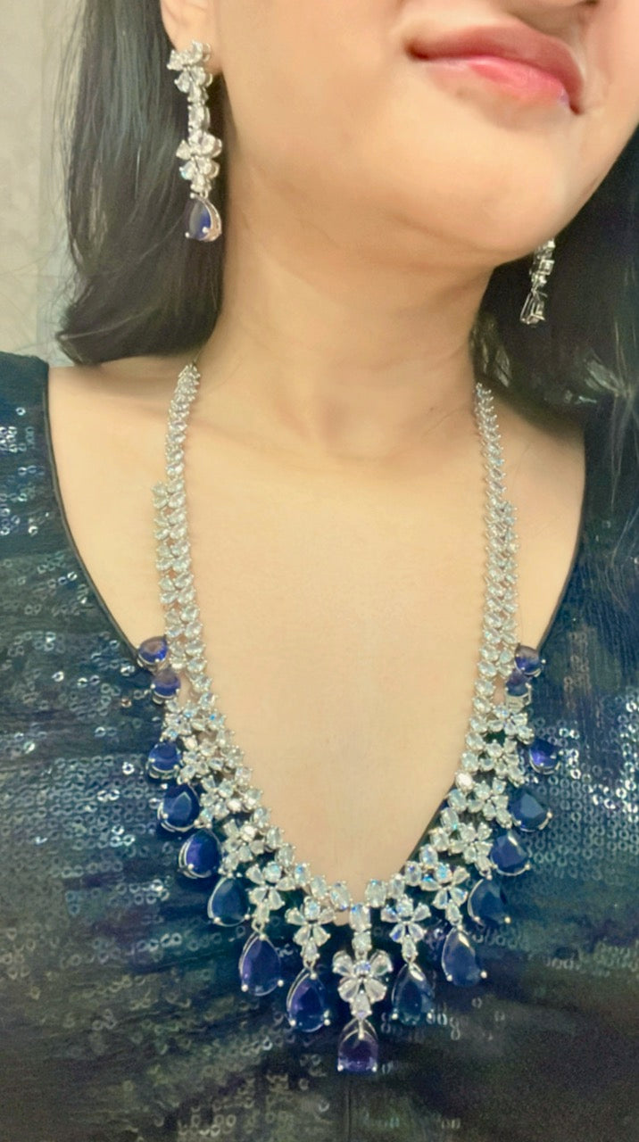 Shahla AD Necklace Set