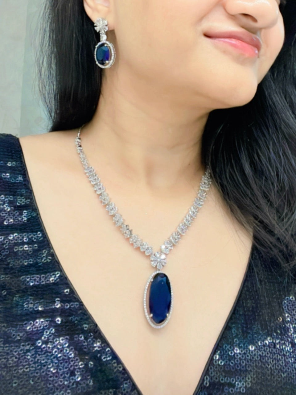 Zahra AD Necklace Set