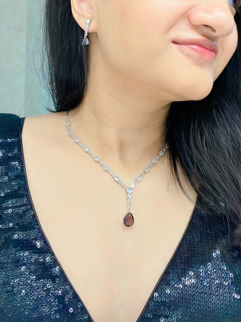 Hanifa AD Necklace Set
