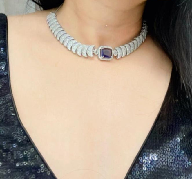 Sadah AD Necklace Set