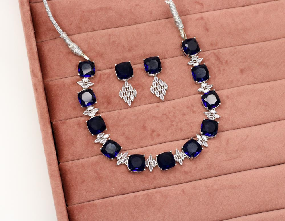 Ashirah AD Necklace Set - AJEH Jewellery