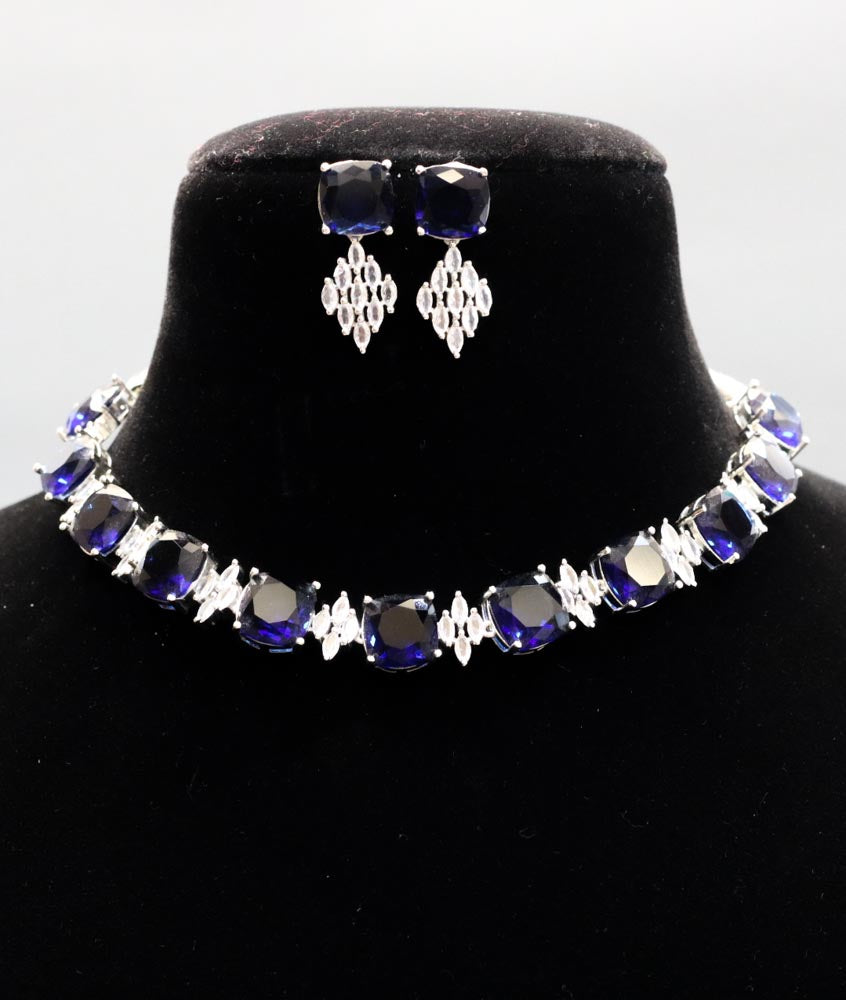 Ashirah AD Necklace Set - AJEH Jewellery