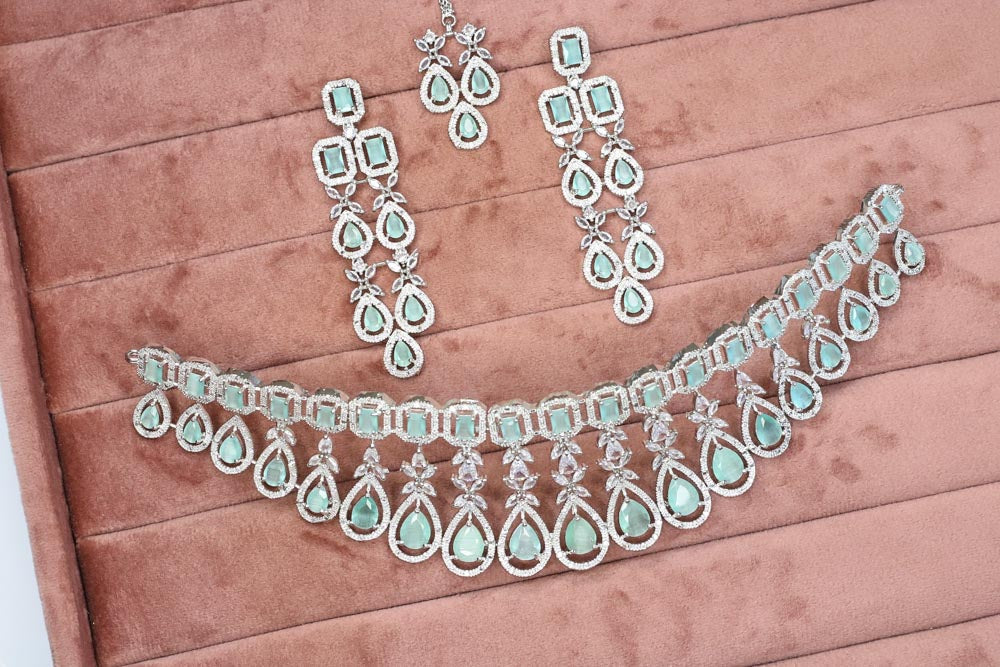 Rasima Ad Necklace Set - AJEH Jewellery