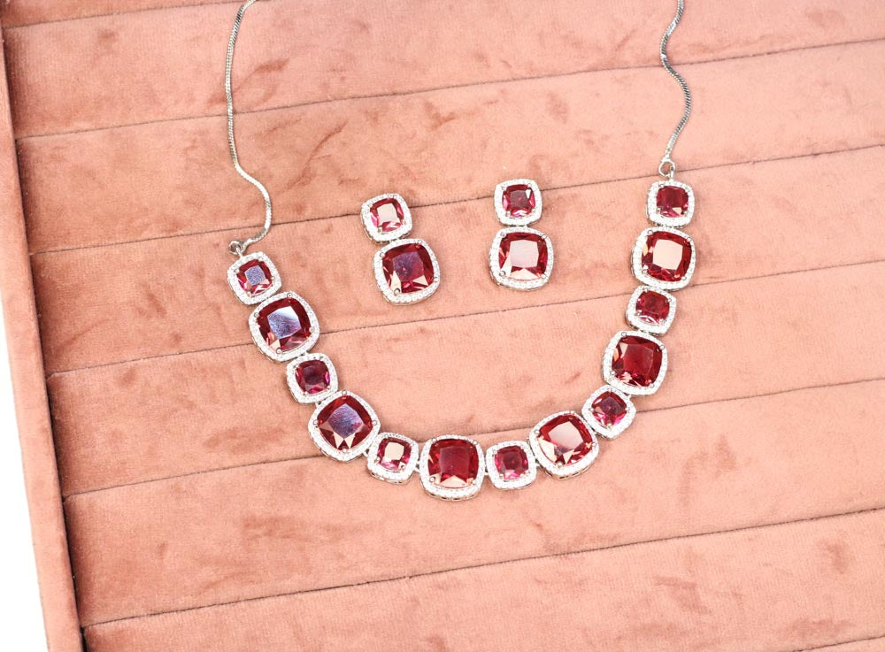 Lana AD Necklace Set - AJEH Jewellery