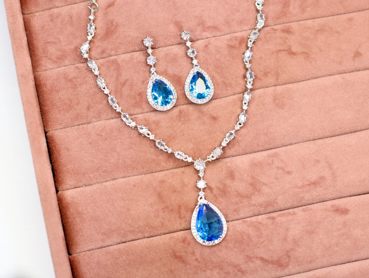 Raisa Ad Necklace Set - AJEH Jewellery