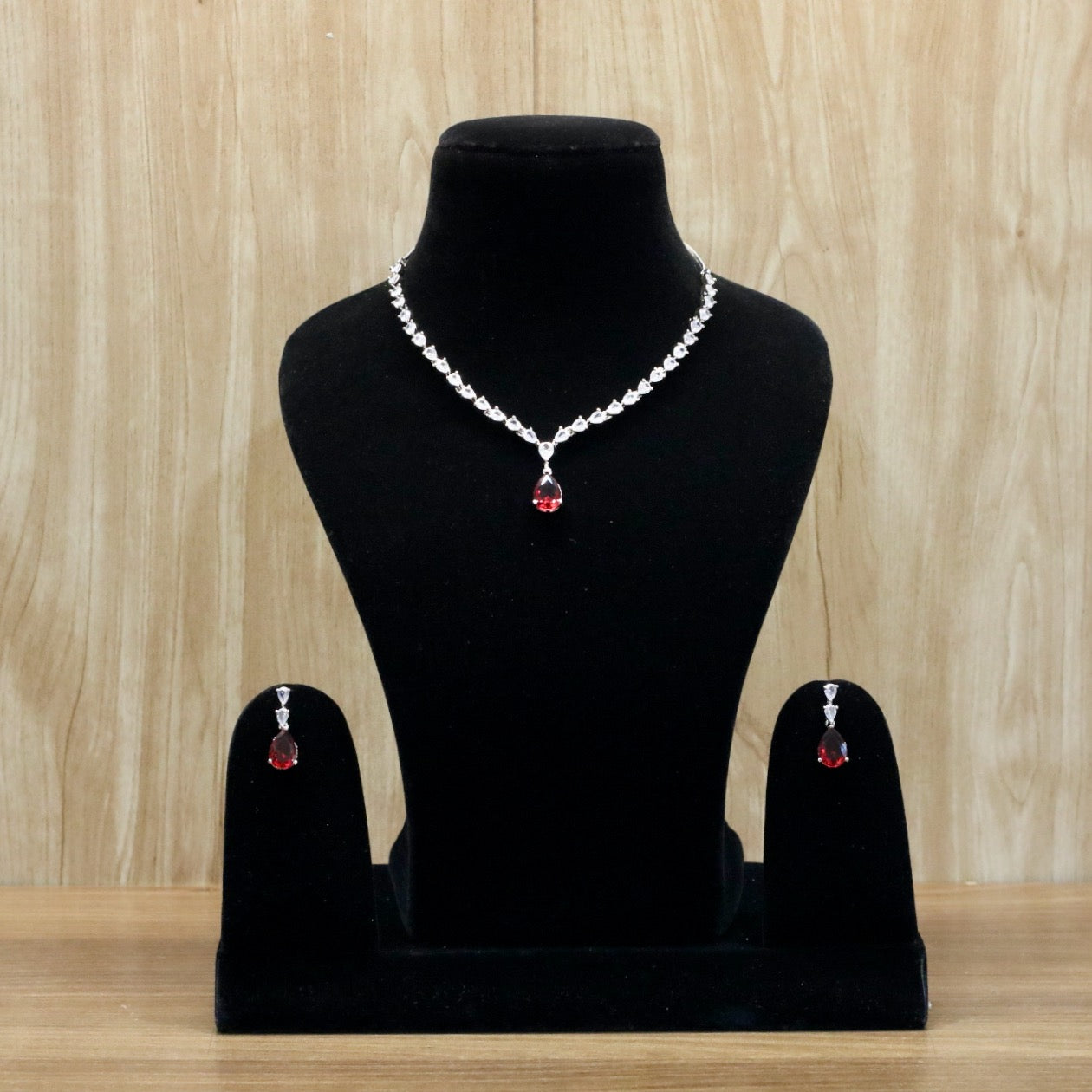 Rubab AD Necklace Set - AJEH Jewellery