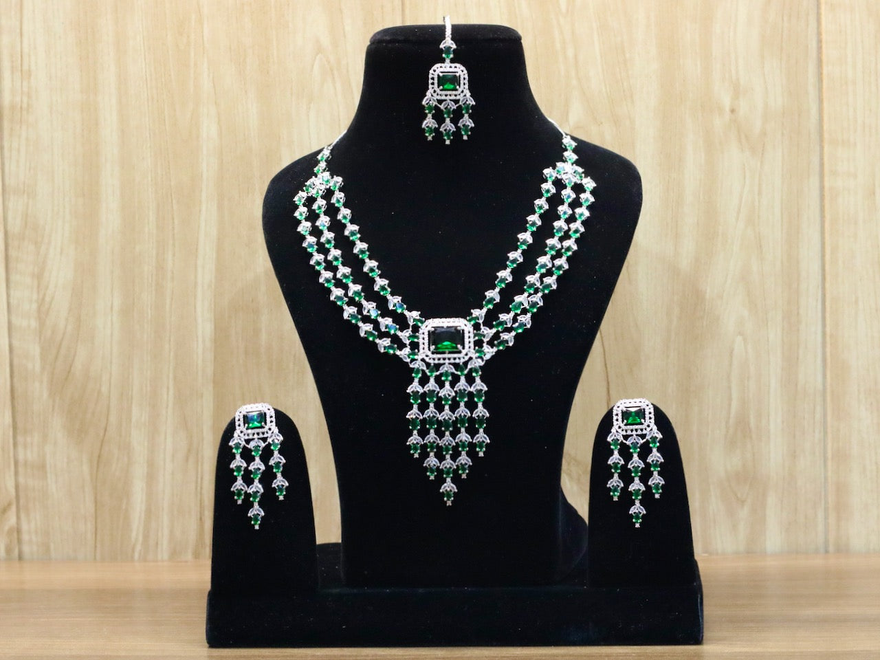 Ismat AD Necklace Set - AJEH Jewellery