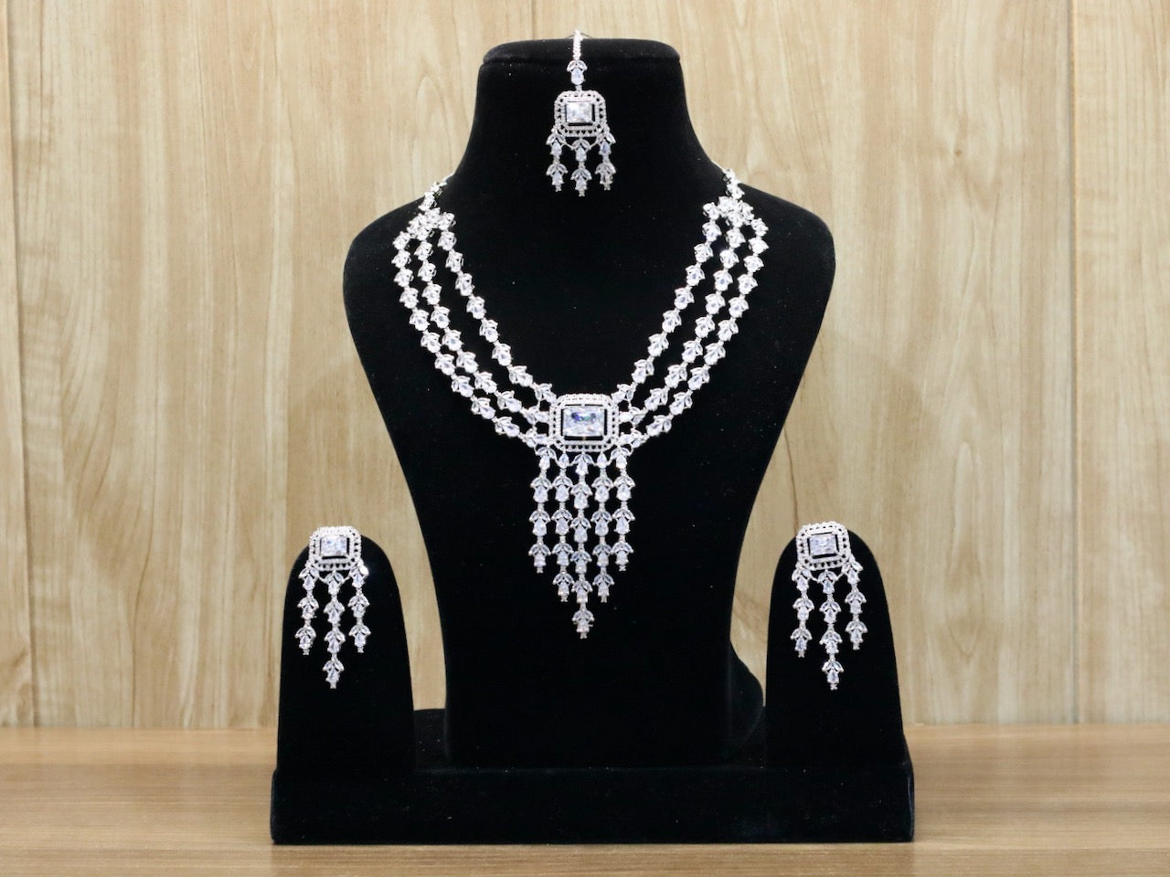 Ismat AD Necklace Set - AJEH Jewellery