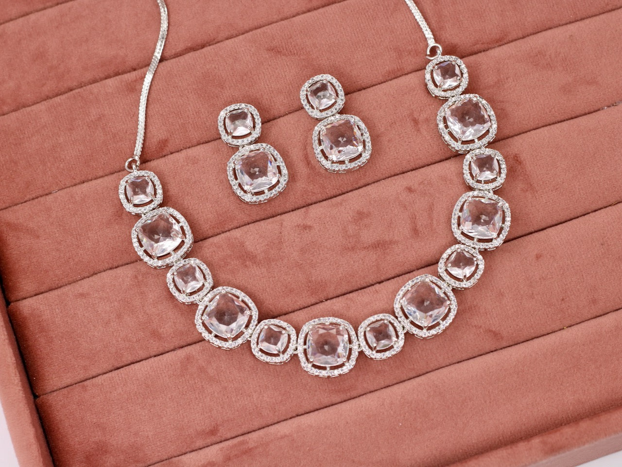 Jawahir AD Necklace Set