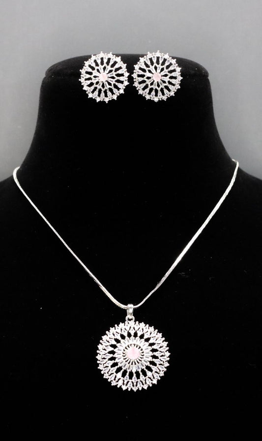 Chakra AD Pendant Set - AJEH Jewellery