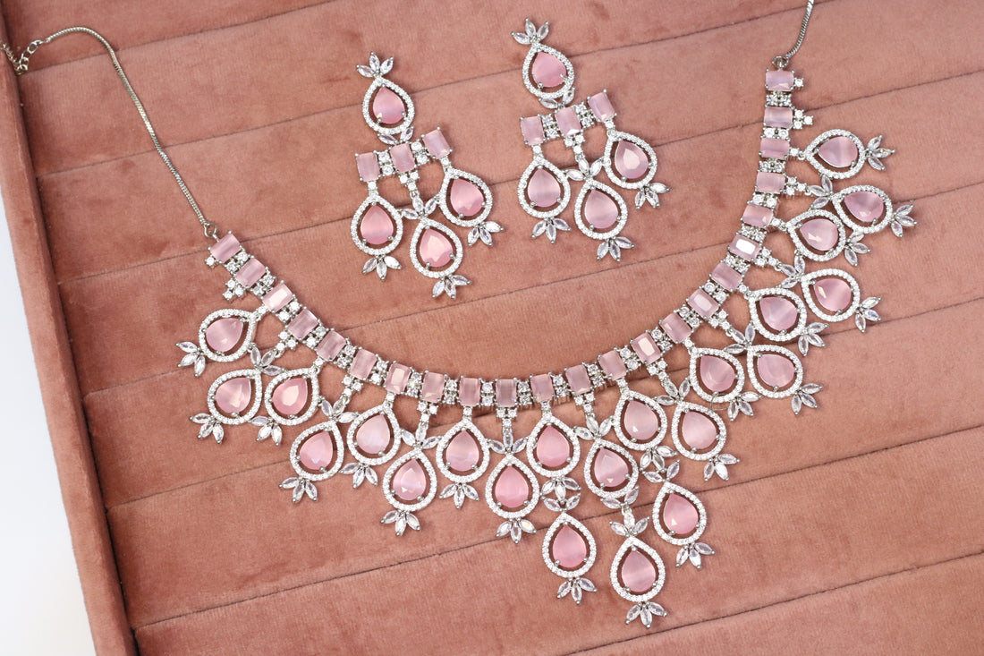 Ridwana AD Necklace Set - AJEH jewellery