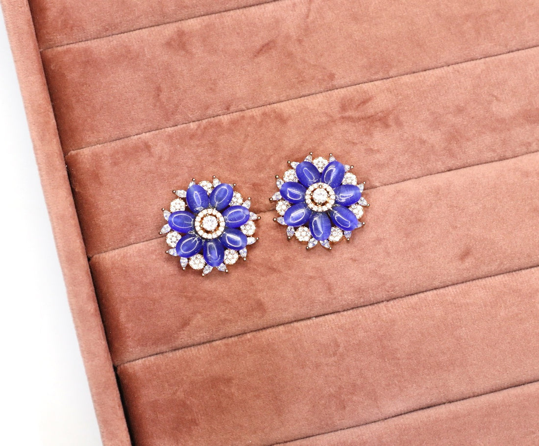 Mahru AD Earrings - AJEH Jewellery