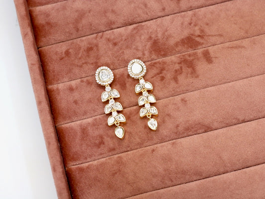 Mahnoor Kundan Earrings - AJEH Jewellery