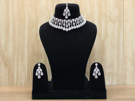 Iman AD Necklace Set - AJEH Jewellery