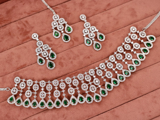 Iman AD Necklace Set - AJEH Jewellery