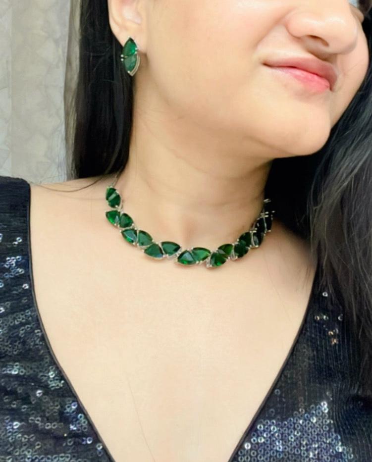 Ashraqat AD Necklace Set - AJEH Jewellery