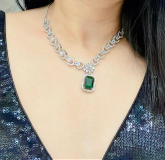 Suad AD Necklace Set - AJEH Jewellery
