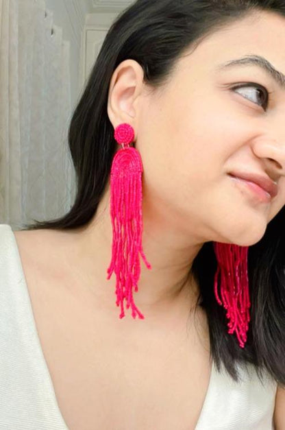 Piper Handbeaded Earrings - AJEH Jewellery