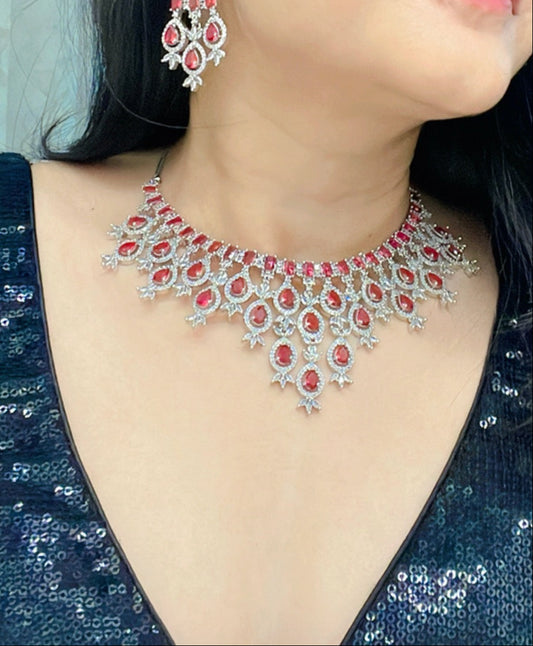 Rawiya AD Necklace Set