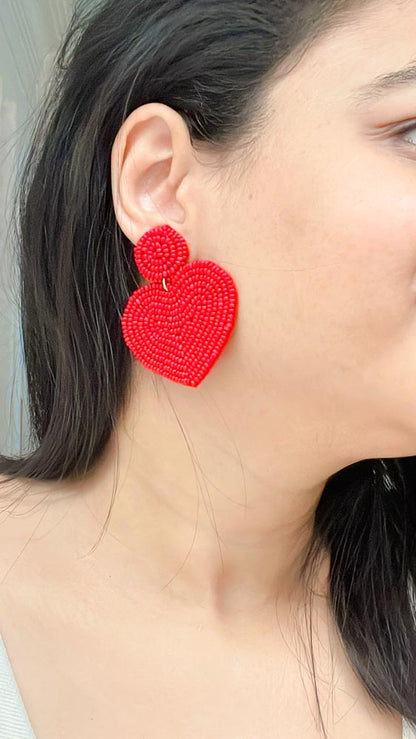 Brielle Handbeaded Earrings - AJEH Jewellery