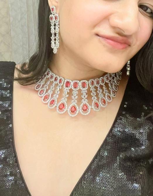 Ayaat AD Necklace Set - AJEH Jewellery