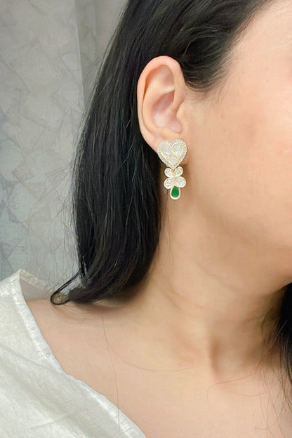 Nelofur Kundan Earrings - AJEH Jewellery