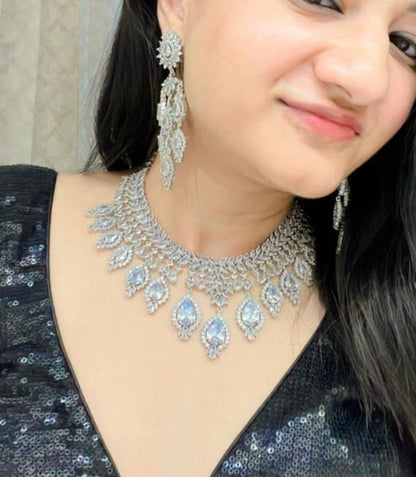 Suramya AD Necklace Set
