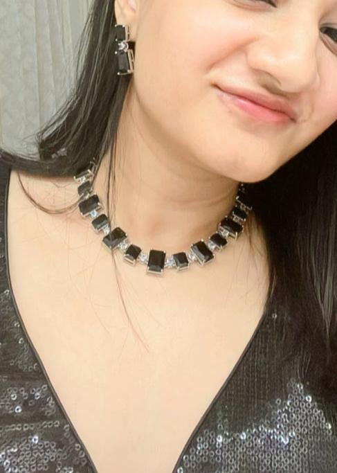 Arsin AD Necklace Set - AJEH Jewellery