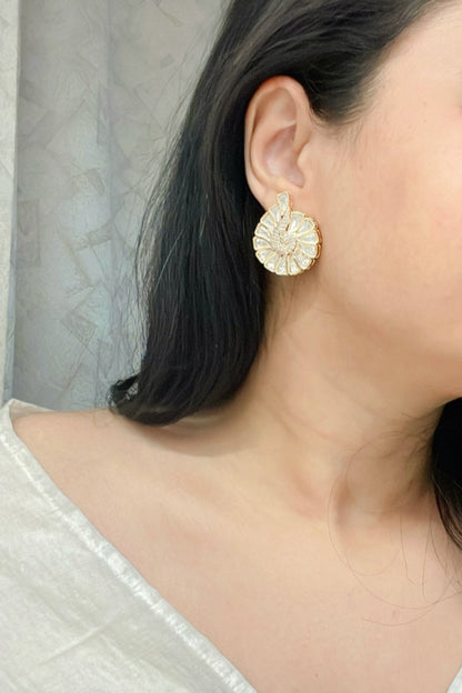 Pegah Kundan Earrings - AJEH Jewellery