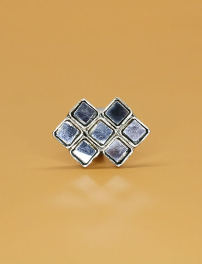 Aatish Oxidised Ring - AJEH Jewellery