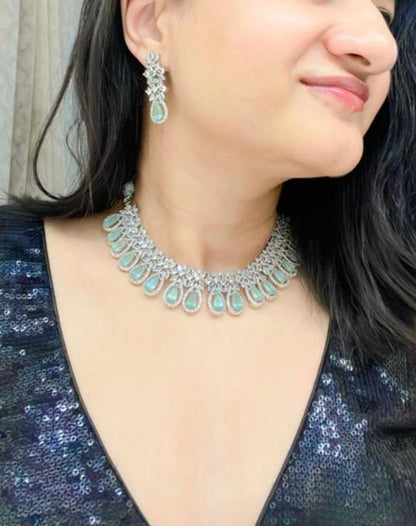 Jannat Ad Necklace Set - AJEH Jewellery