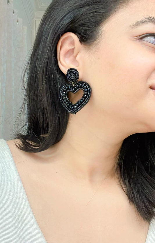 Melanie Handbeaded Earrings - AJEH Jewellery