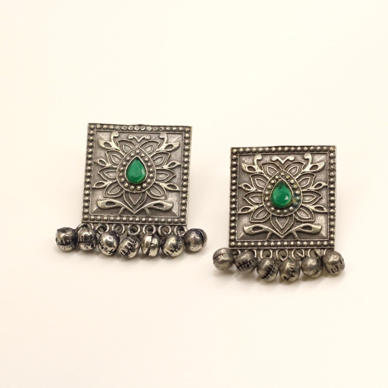 Raqs Oxidised Earrings - AJEH Jewellery