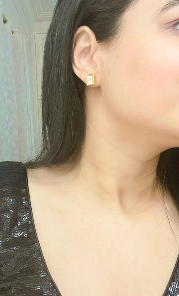 Akila Kundan Earrings - AJEH Jewellery