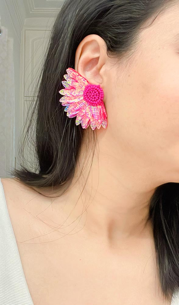 Remi Handbeaded Earrings - AJEH Jewellery