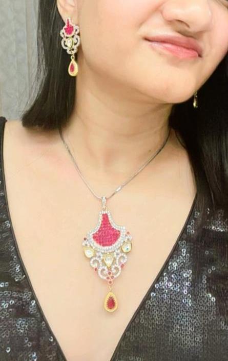 Akfa AD Pendant Set - AJEH Jewellery