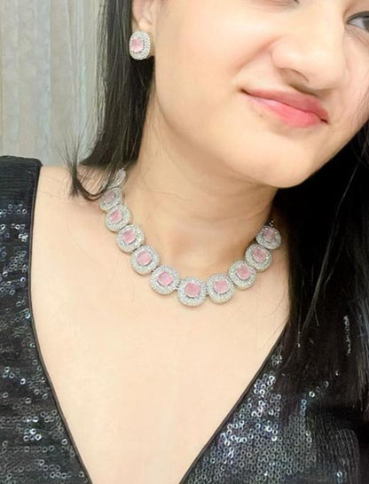 Mariam AD Necklace Set - AJEH Jewellery