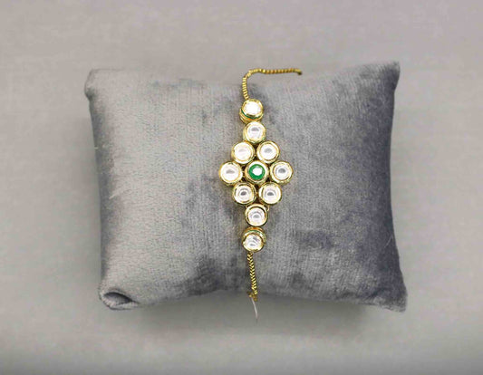 Asma Kundan Bracelet - AJEH Jewellery